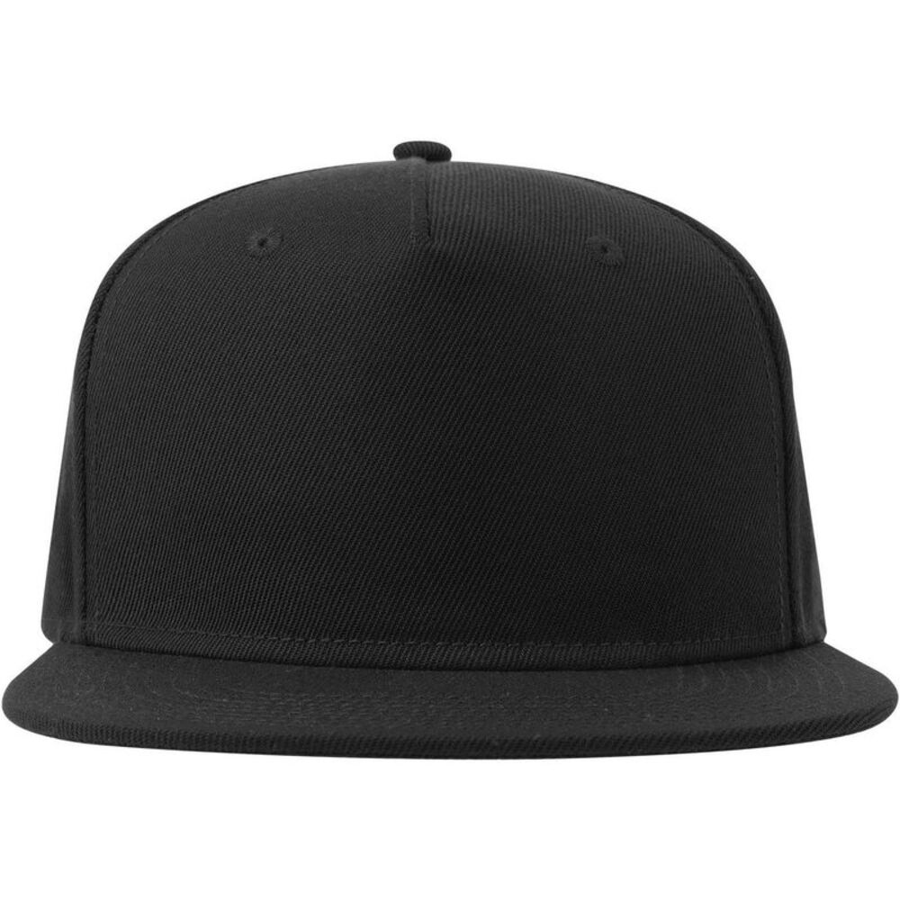 Atlantis Unisex Adult 5 Panel  Baseball Cap / Black